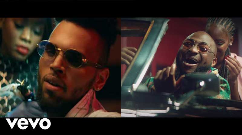 Davido, Chris Brown Blow My Mind official music video.