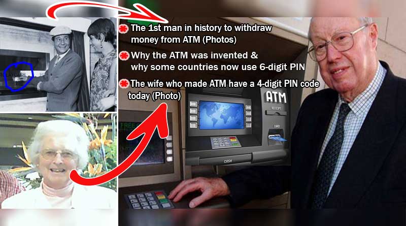 Inventor of ATM, John Adrian Shepherd Barron.
