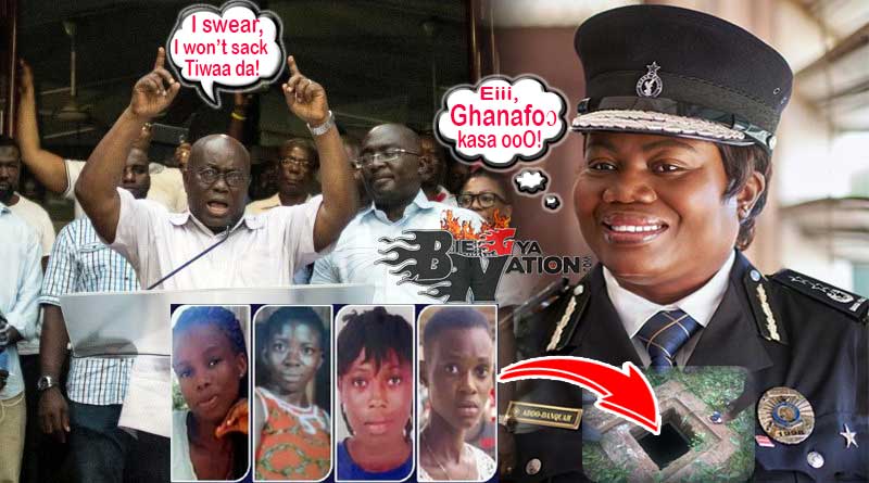 CID boss Maame Tiwaa Addo-Danquah resigns sacked by Nana Akufo-Addo.