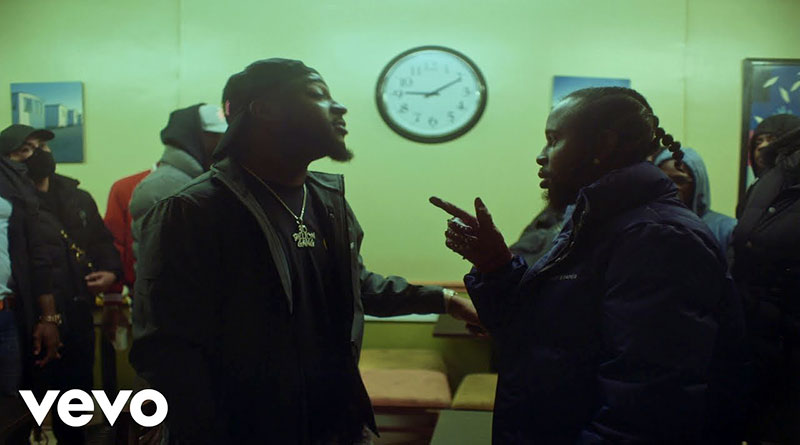 Davido ft Popcaan Risky Video directed by Meji Alabi, prod Speroach Beatz.