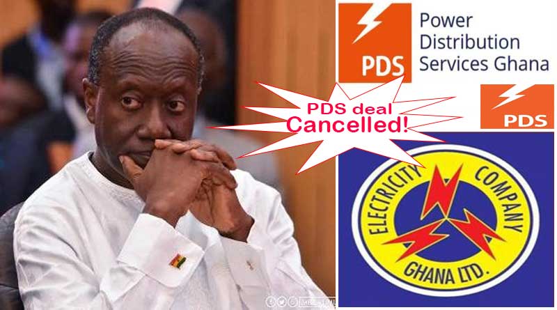 PDS deal cancelled by Nana Akufo-Addo NPP government.