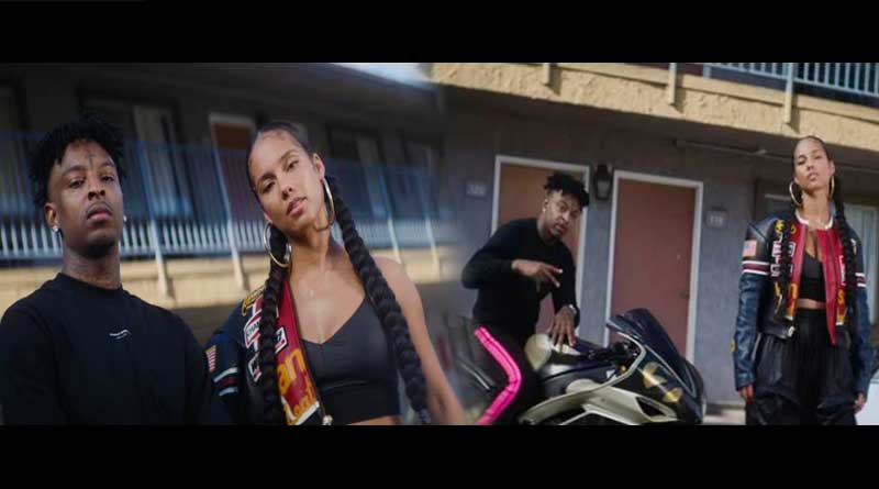 Alicia Keys ft 21 Savage Miguel Show Me Love Remix Video.