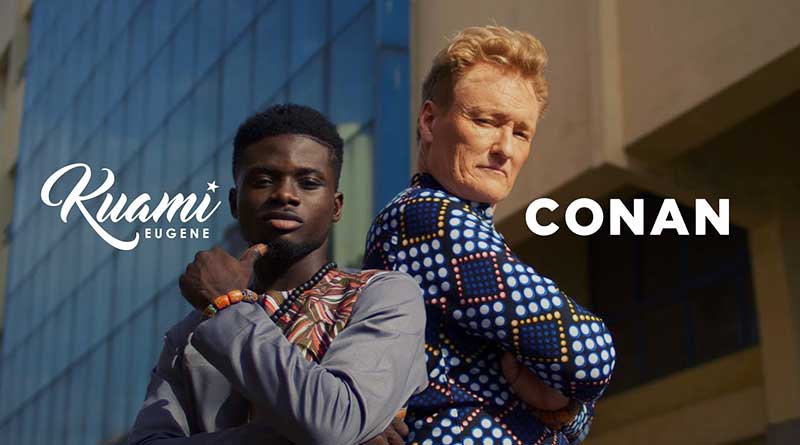 Kuami Eugene ft Conan O'Brien For Love Video directed by Rex.