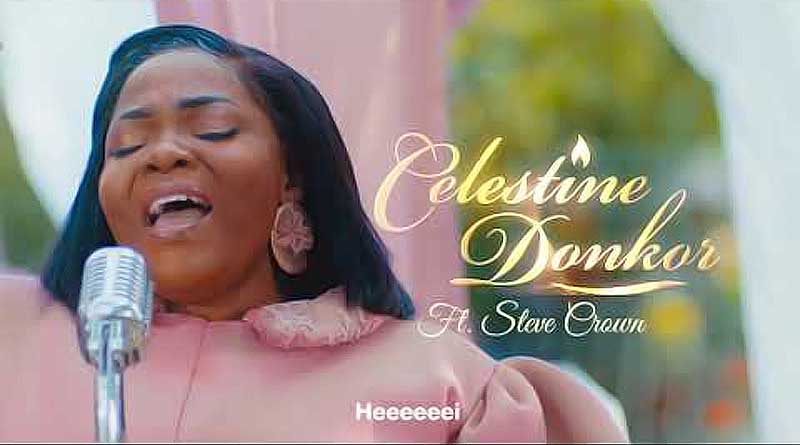 Celestine Donkor featuring Steve Crown premiers No One Music Video.