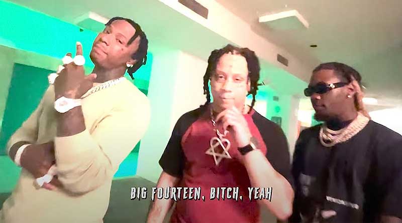 Trippie Redd ft Offset and Moneybagg Yo PREMIERS Big 14 Music Video,
