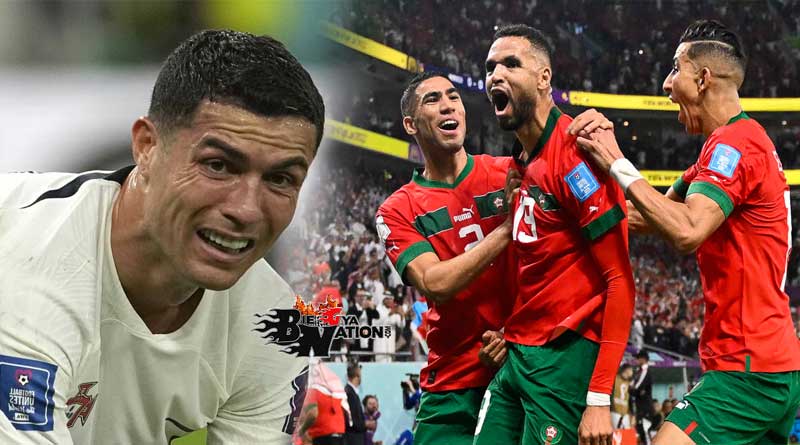 Morocco beat Portugal to make world cup history.