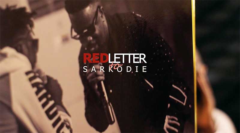Amerado premiers a Red Letter to Sarkodie Music Video.
