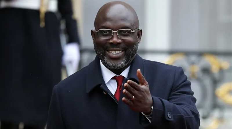 Liberia President George Weah to run for second term.