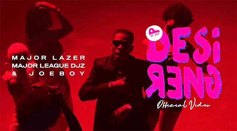 Major Lazer and Major League Djz featuring Joeboy premier Designer Music Video.
