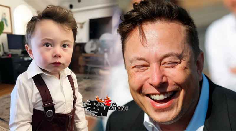 Elon Musk and his viral AI-generated image of him as a baby on Twitter
