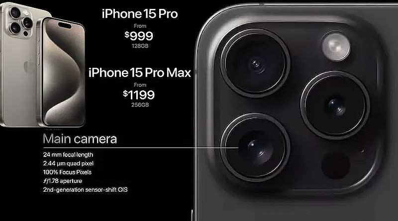 Apple iPhone 15 pro max Camera