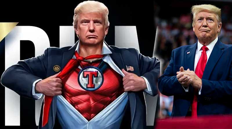 Donald Trump sells cut-up pieces of suit he wore in mugshot – for $5,000