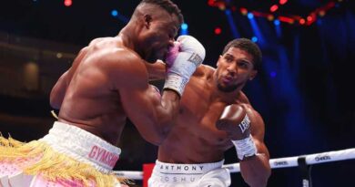 Anthony Joshua knocks Francis Ngannou out in second round