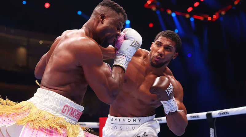 Anthony Joshua knocks Francis Ngannou out in second round
